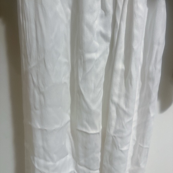 Anthropologie Twofer Gray Sweater with White dress - Picture 5 of 7